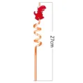 Cartoon dinosaur plastic curly straw 27cm long for kids party drinks use safe material - Random Color
