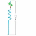 Sommer Strand Design PET Spirale Trinkhalm mit Palme fuer Kinder Partygetraenke 27cm - Stil 7