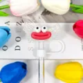 Funny sausage lips straw cover with acrylic wings cartoon straw topper dust cap variant - Figure 49