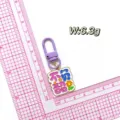 Inspirational metal keychain with motivational charm pendant, perfect graduation gift. - Cherish Youth