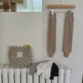 Korean chill ribbed stirrup leg warmers, casual autumn winter knit footless long socks. - One Size / Milk Tea