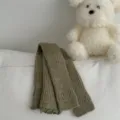 Ghette spesse in cashmere con pois colorati, calze lavorate a maglia morbide invernali. - Taglia unica / Verde Grigio