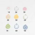 Niedliche Legierung lackiertes Smiley Gesicht Anhänger DIY Schmuck Zubehör für handgemachte Kette. - Stil 1 / Smiley