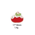 Kerstmis legering emaille bedel hanger DIY sieraden maken ambachtelijk accessoire onderdeel - 3# Dessert