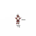 Thanksgiving pilgrim charm pendant alloy DIY jewelry accessories necklace keychain detail view. - Man White K