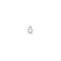 Cute blue enamel teddy bear alloy charm pendant for DIY jewelry making necklace keychain. - Blue