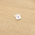 Close-up view of a cute animal head pendant, perfect for DIY bracelets and keychain making. - Bear Head Pattern