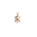 Zinc alloy colorful turtle charm pendant detail for DIY necklace keychain accessories. - 5# Goldfish Turtle