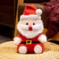 Plüsch Weihnachtsmann Puppe Weihnachtszpielzeug Rote Feste Dekoration Süße Kuschelfigur Geschenk - Weihnachtsmann-Puppe / 25cm