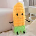 Lindo peluche de maíz almohada de vegetales suave divertida muñeca decoración regalo - Almohada de maíz