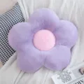 Schattig paars bloem pluche kussen, zacht zonnebloem kussen voor bank, slaapkamer en inrichting. - Roze Paars
