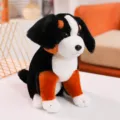 Süßer Simulations-Hund Plüschtier, weiches Kuscheltier sitzender Welpe für Kinder und Deko. - Sitzender Beagle (20cm)