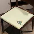 Coussin de siege en mousse a memoire de forme pour chaise de bureau et voiture, motif de dinosaure. - Coussin de siège dinosaure en tissu à pois glacés