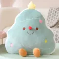 Cuscino di peluche a forma di albero di natale morbido divano decorazione regalo ideale - Cuscino Albero di Natale / 40CM