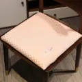 Cuscino per sedia rosa in rilievo da ufficio comoda schiuma memory foam imbottitura - Cuscino da seduta coniglio rosa in tessuto a bolle fresche