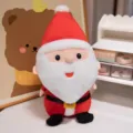 Süßer Weihnachten Weihnachtsmann Plüschtier Stoffpuppe Urlaubsgeschenk Kinder Zimmer Dekoration - Weihnachtsmann-Puppe