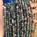 8mm multi-color star-shaped natural agate stone beads for DIY jewelry making accessories - 8mm (Approx. 55 Pieces/Strand) / Indian Agate