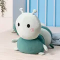 Oreiller en peluche chenille verte, jouet de corps long et doux pour le lit. - 100cm / Chenille Verte