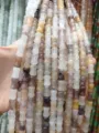 Natural stone bamboo shaped beads 8x12mm for DIY jewelry making accessories shop - 8*12mm (Approx. 32 Pieces/Strand) / Violet