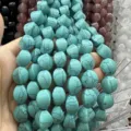 Perles en pierre naturelle style turquoise pour création de bijoux et colliers DIY - Turquoise