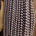 Perles de nacre d'imitation lavande pour la création de bijoux DIY et accessoires - Violet