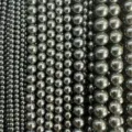 Perles de coquillage métalliques gris foncé de tailles multiples pour création de bijoux DIY - Gris Plomb