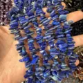 Natuurlijke onregelmatige blauwe lapis lazuli steen kralen streng voor DIY sieraden - Ongeveer 38cm Per Streng (10-25mm) / Lapis lazuli
