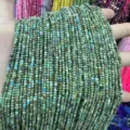 Green 2.5mm faceted cube natural stone loose beads for DIY handmade jewelry making - Approx. 2.5mm (Approx. 160 Beads/Strand) / Turquoise