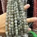 Perles pépites en pierre naturelle grise irrégulière pour la création de bijoux DIY - Labradorite Grise
