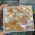 Natürliche rohe Citrin-Quarz-Kristall-Mineralproben in Box für Dekoration und Sammler - Citrin (13) / Eine Box