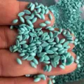 Piccoli cabochon marquise turchese 2x4mm per accessori creazione gioielli fatti a mano - 2*4mm / Turchese