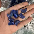 20 mm maanvormige gepolijste lapis lazuli natuursteen kristallen voor woondecoratie - 20x6mm / Geoptimaliseerde Lapislazuli