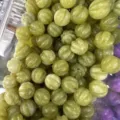 Green natural stone pumpkin loose beads for DIY jewelry making - 10mm / Style 1 (Light Green)