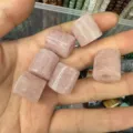 9x9mm natural rose quartz cylindrical large hole beads for DIY necklace jewelry making - Approx. 9*9mm / Rose Quartz