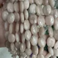 13x18mm ovale rosa Chalcedon Naturstein lose Perlen für DIY Schmuckherstellung - 13*18mm (22 Stück) / Hellrosa