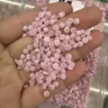 Pink 3mm round semi-circular natural stone cabochon for DIY jewelry and earring accessories - 4mm / Pink Turquoise