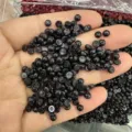 3mm round black flatback natural stone cabochons with white veins for DIY jewellery - 4mm / Black Line Stone