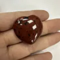 Naturstein Herz aus Mahagoni-Obsidian für Kristallheilung und Dekoration - 20x6mm / Mahagoni-Obsidian