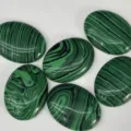 Cabochon en pierre malachite ovale 30x40mm polie pour la fabrication de bijoux accessoires DIY - Ovale 30*40mm / Malachite