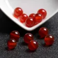 7A Grade natural red agate loose round beads for DIY jewelry making and handicraft - 2.0mm / Red Agate