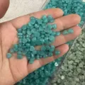 Piccoli cabochon in pietra naturale a forma di cuore turchese per gioielli fai da te - Amazonite Ottimizzata