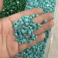 Cabochon in pietra turchese naturale a forma di cuore per orecchini fai da te - Turchese