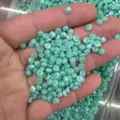 Small round mint green natural stone cabochons for handmade jewelry DIY projects - 4mm / Amazonite Turquoise