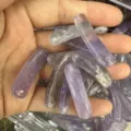 36x10mm natürliche violette Jade-Bogenperlen für DIY-Schmuckherstellung und Armbänder - Violetter Fluorit