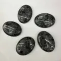 Cabochons ovales en pierre naturelle gris foncé pour la création de bijoux DIY 30x40mm - Ovale 30*40mm / Labradorite