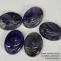 Cabochons en améthyste violette ovale naturelle pour la fabrication de bijoux DIY - Ovale 30*40mm / Améthyste
