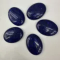 Cabochon ovale en pierre naturelle bleue polie de 30x40mm pour bijoux et artisanat - Ovale 30*40mm / Lapis-Lazuli Optimisé