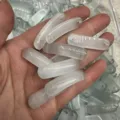 36x10mm natürliche weiße Selenit-Steinperlen für die DIY-Schmuckherstellung Zubehör - Weißes Katzenauge