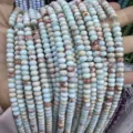 Natural 4x6mm stone abacus beads wheel spacers for DIY jewelry making accessories - 4*6mm (Approx. 90 Pcs/Strand) / Shoushan Stone