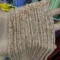 Premium faceted square champagne zircon loose beads for DIY jewelry making and apparel accessories - Champagne Zirconia